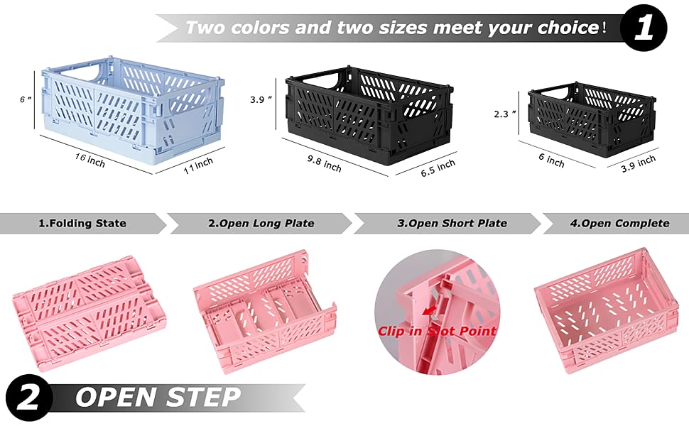 Tixill Mini Stackable Crate