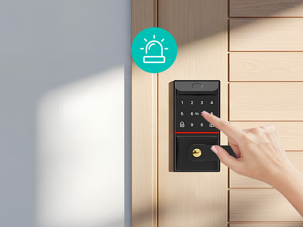 electronic deadbolt door lock
