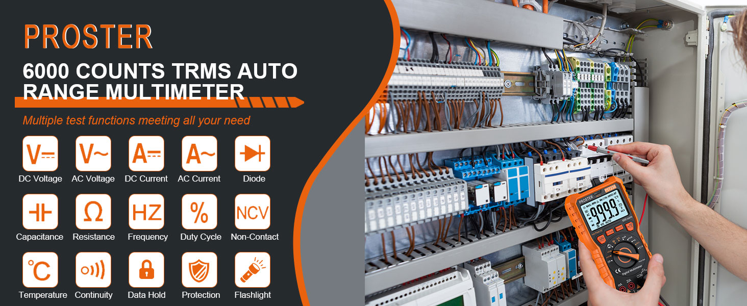 Digital Multimeter 6000 Counts