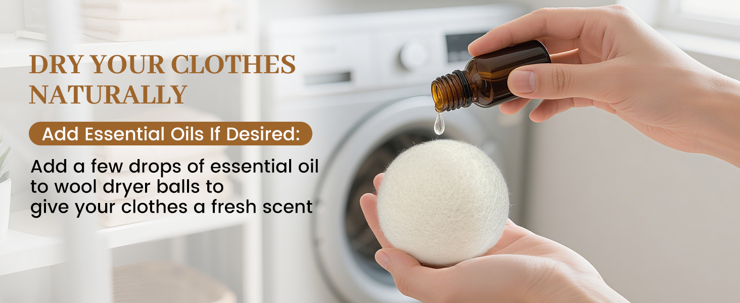 Wool Reusable Dryer Balls XL