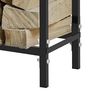 firewood rack with cover