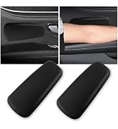OFBAND 2PCS Elbow Pad Arm Rest for Car,Soft Leather Arm Rest Pillow with One-Piece Molding for Co...