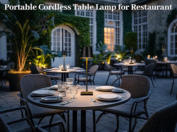 Portable and Cordless Design