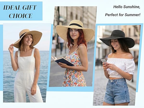 straw hats for women