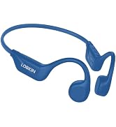 LOBKIN Bone Conduction Headphones Bluetooth 5.4, Open Ear Headphones with Mic, Wireless, 10H Play...