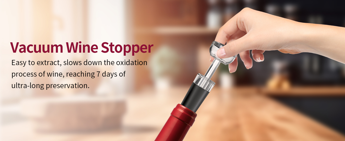 Vacuum Wine Stopper