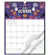 2026 Calendar - JAN 2026 - DEC 2026, Wall Calendar, 12 Monthly, Calendar 2026, 14.6" x 11.4", Wal...