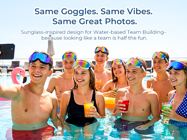 Youth swim goggles boys girls