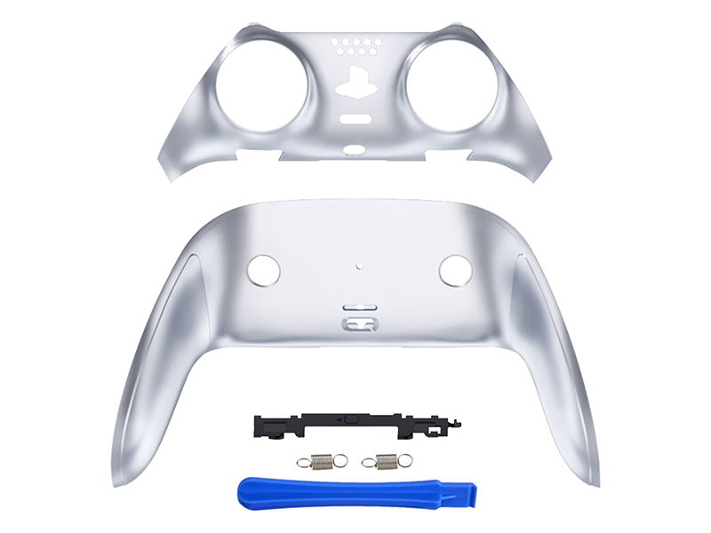 eXtremeRate Top Bottom Decorative Trim Shell For ps5 Edge Controller Replacement Shell Plates Cover