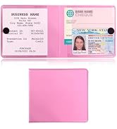Kewucn 1 PC Car Registration Insurance Holder, Essential Auto Card Glove Box Organizer, Vehicle I...