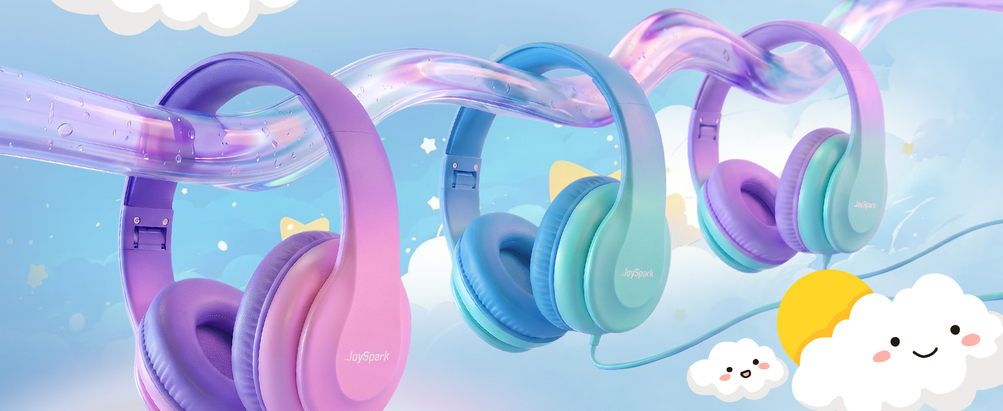wired headphones for kids teen toddler headsets with cord