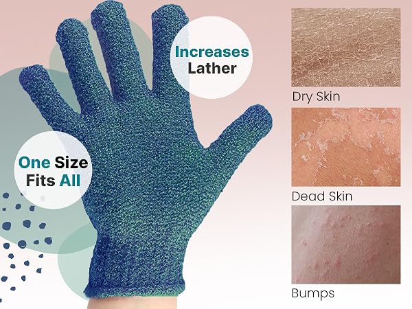 shower body gloves bath sponges women exfoliating scrub massager skin mit fix cloth mircoderma mitt