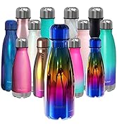 CHILLOUT LIFE Stainless Steel Water Bottle for Kids School: 12 oz Double Wall Insulated Cola Bott...