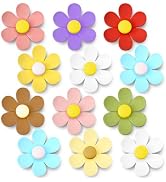 Qualsen 3D Flower Fridge Magnets Refrigerator, 12 Pcs Cute Magnets for Refrigerator Magnets for W...