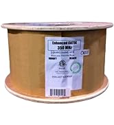 Vertical Cable Cat5e, 350 Mhz, Shielded, Gel Filled (Flooded Core), Direct Burial, 1000ft, Black,...