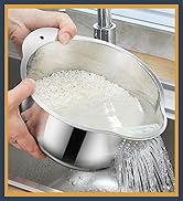 Small rice rinser