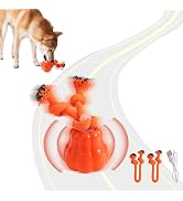YiEFUR Interactive Dog Toys Automatic Rolling Squeaky Ball with Motion Activation & USB-C Recharg...