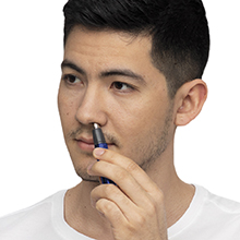 wahl lithium pen eyebrow neck nose ear neckline trimmer trim face groomer groom detailer travel