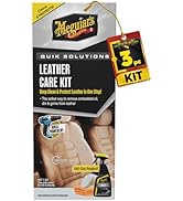 Meguiar's Leather Care Kit – This Car Care Kit Includes a Premium Car Leather Cleaner and Conditi...