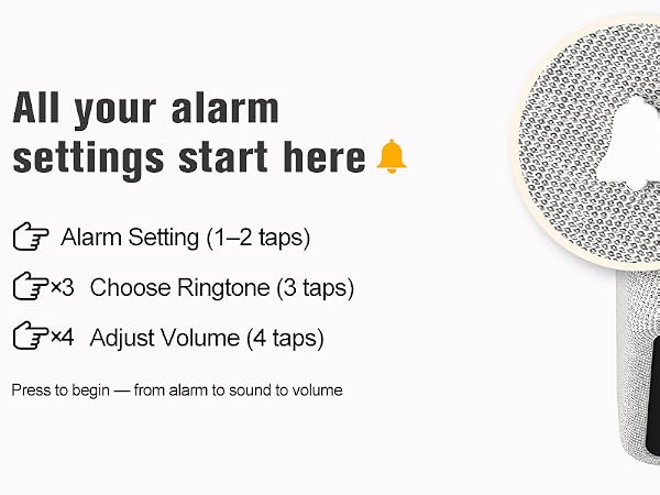 all in one alarm setting