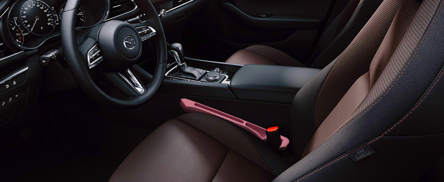 car seat gap filler fill the gap between seat and console stop things from dropping