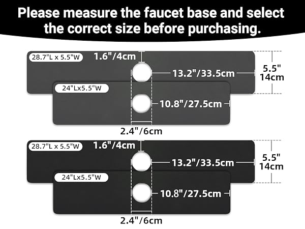 faucet mat