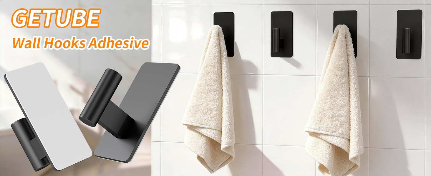 wall hooks adhesive
