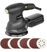 GALAX PRO 2.5A Rotary Orbital Sander, 300W Electric Orbital Sander with 6 Various Speeds 6000-130...