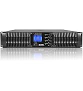 Sound Town High-Power Class-AB 4-Channel PA DJ Power Amplifier 4 x 1800W at 4 ohm, 2U Rack Mounta...