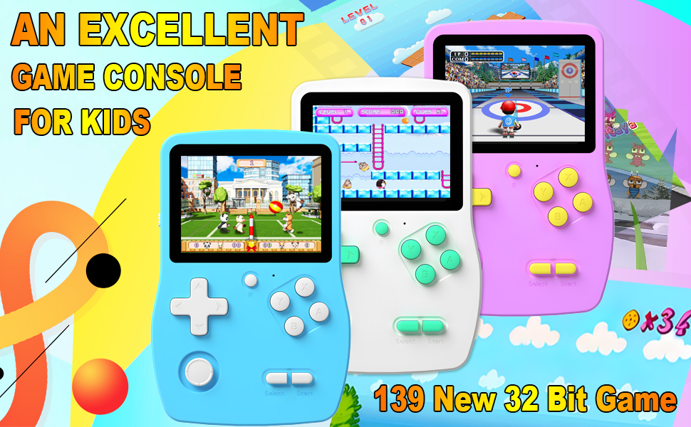 Excellent Handheld Game Console for Kids