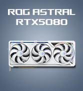 ASUS ROG Astral GeForce RTX 5080 16GB GDDR7 White OC Edition