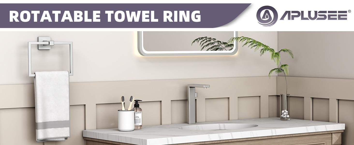 swivel towel ring