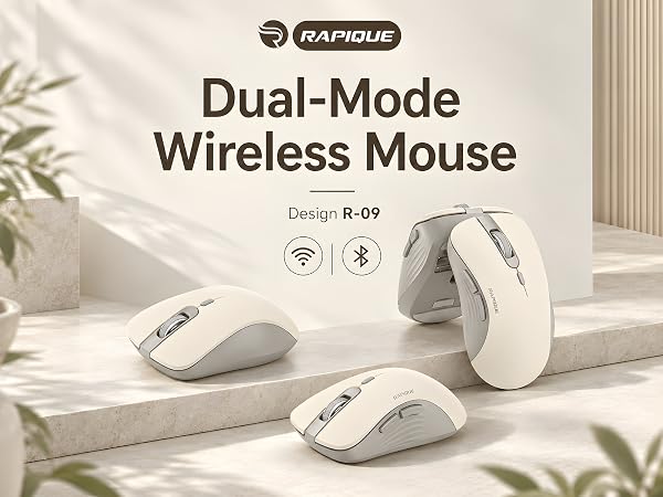 RAPIQUE R09 Bluetooth Wireless Mouse