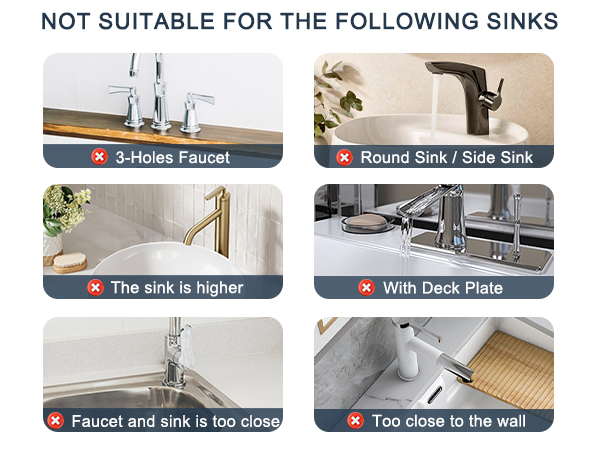 sink backsplash guard for behind faucet