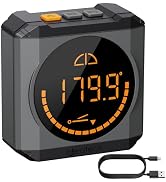 Neoteck Digital Angle Finder LED Rechargeable Level Box Protractor Bevel Gauge Inclinometer with ...