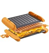 Mico Dingker Microwave Sandwich Maker, Toastie Maker, Snack Maker & Panini Press, Microwavable Me...