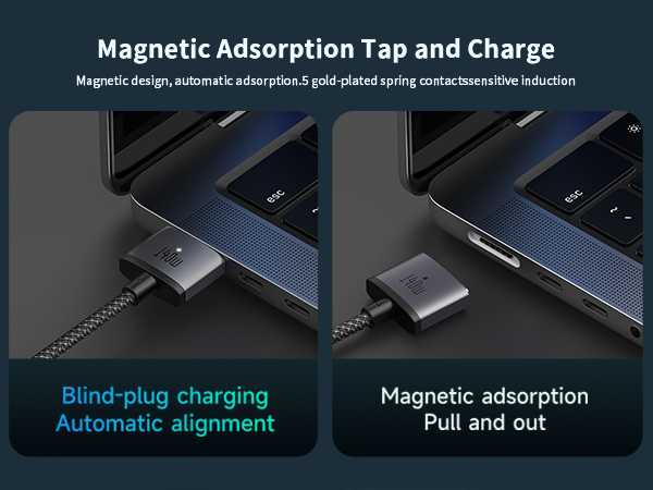 USB C to Magnetic 3 cable 140W USB C to Mag safe 3 cable 6ft charger adapter power