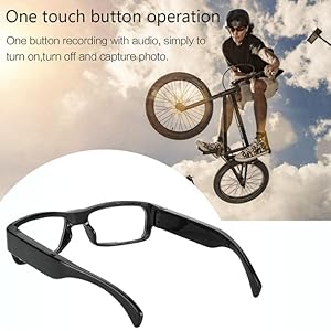 Travel vlog camera,Sports recording glasses,1080P HD camera glasses,Lightweight spy glasses