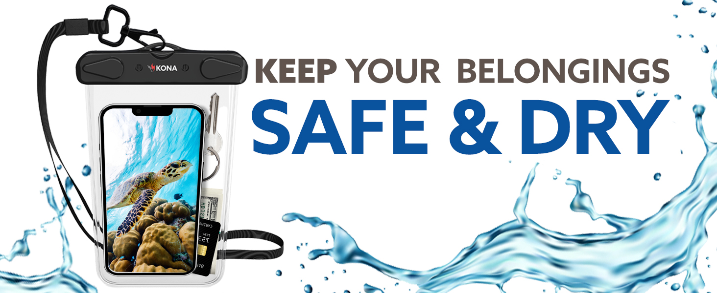 keep your belongings safe and dry