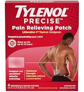 Tylenol Precise Pain Relieving Patches, Large Topical Analgesic Patches + Maximum OTC Strength Li...