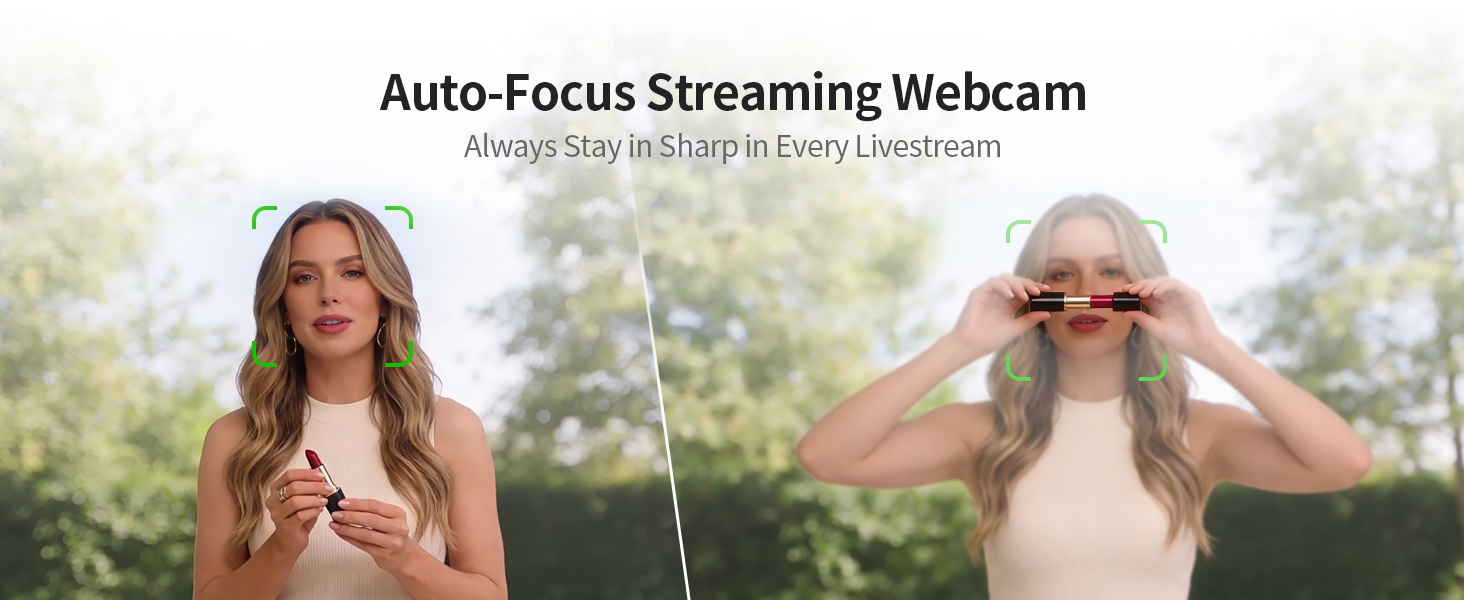 4k autofocus streaming webcam