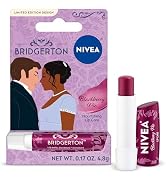 NIVEA Blackberry Pie Lip Balm, Nourishing Lip Care, Bridgerton Limited Edition Tinted Lip Balm wi...