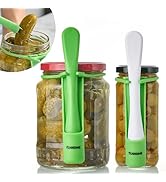 2 Pack Pickle Fork, YUNHOME Pickle Grabber, Stainless Steel Olive Grabber Tool, Fork Pickle Picke...