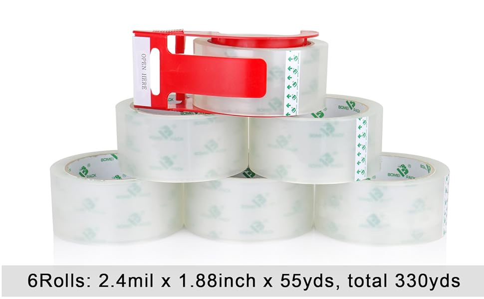 quiet packing tape