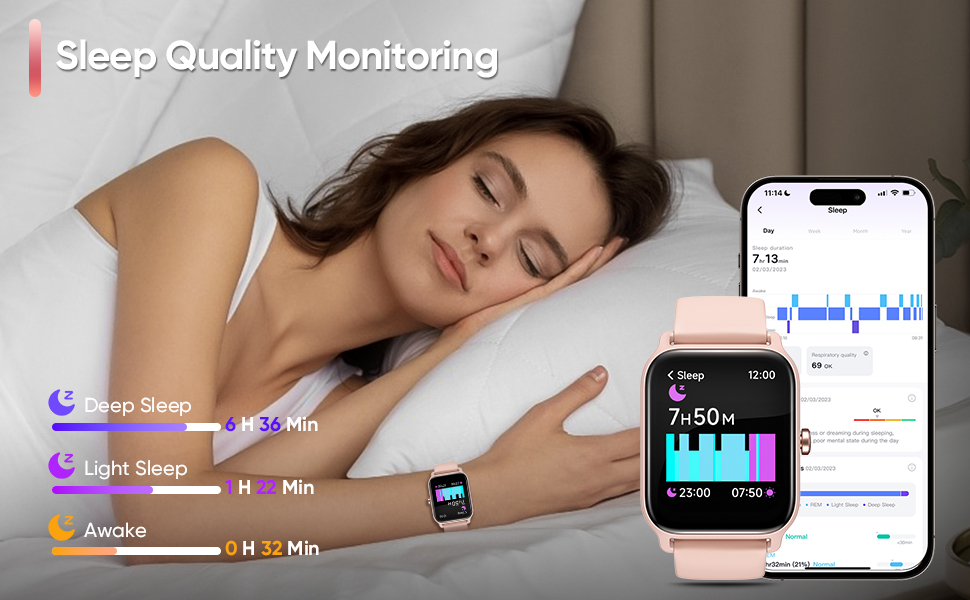 fitpolo Smart Watches for Women Men