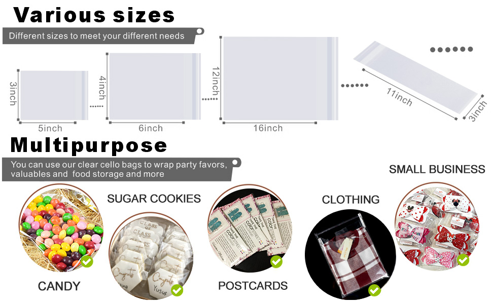 LEOSINDA Cellophane bags