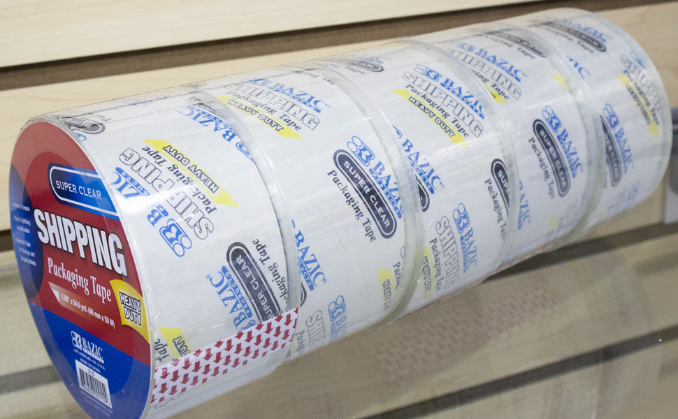 BAZIC Clear Heavy Duty Packing Tape