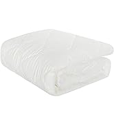 NTBAY Down Alternative Oversized Toddler Comforter, Super Soft and Warm Solid Color Baby Crib Qui...
