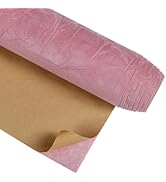 CRE8TIVE Coral Pink Self Adhesive Crinkle Crushed Velvet Flocking Liner for Jewelry Felt Drawer L...