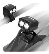 FUNWICT Helmet Light LED Bike Headlight Rechargeable Bike Helmet Light IP65 Waterproof 1000 Lumen...
